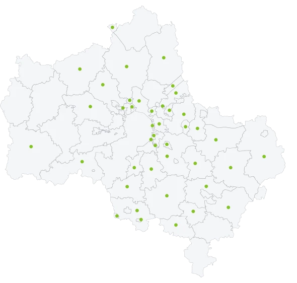 Карта Москвы